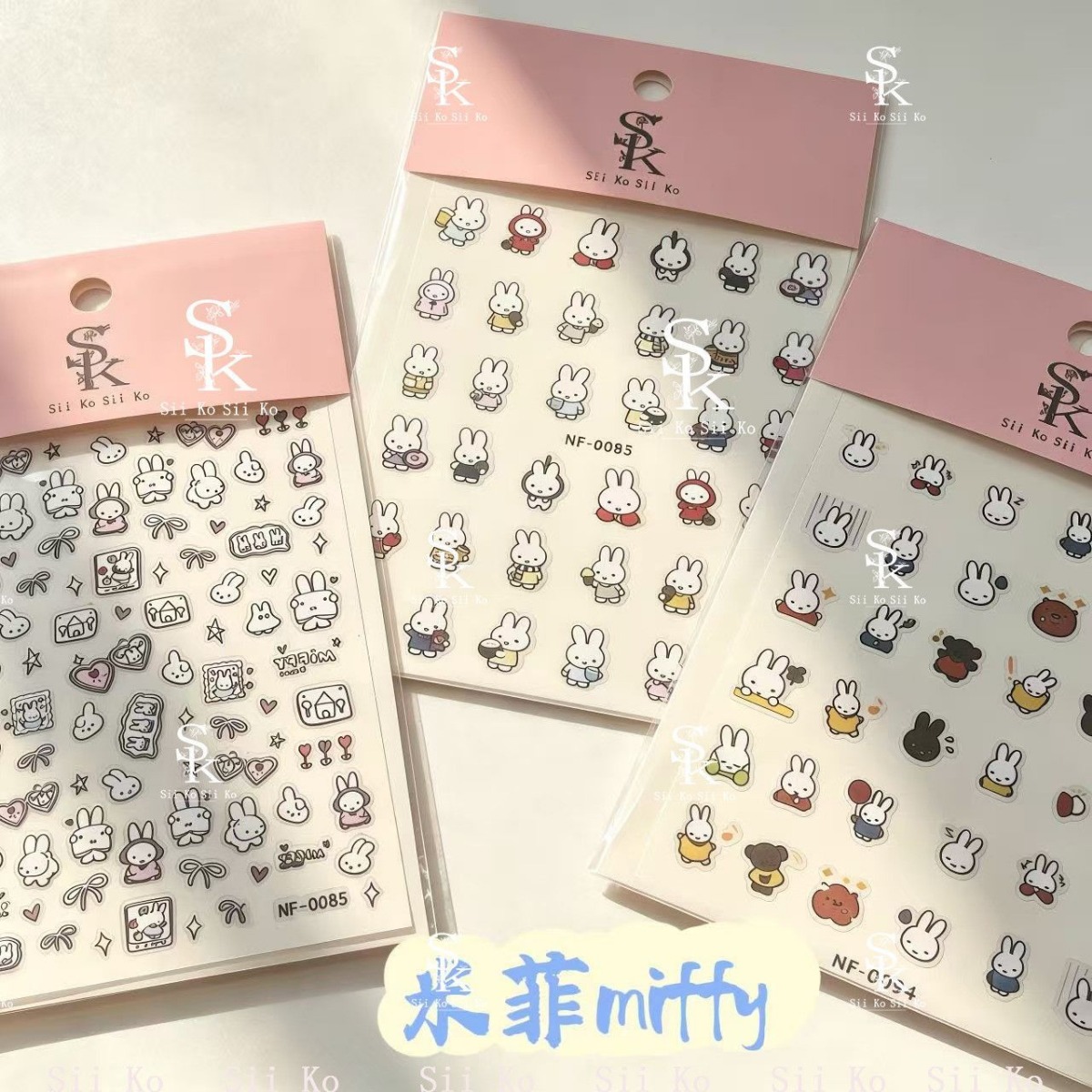 Miffy Rabbit Nail Stickers Cut - đánh giá và giá Tablet Accessories Gifts