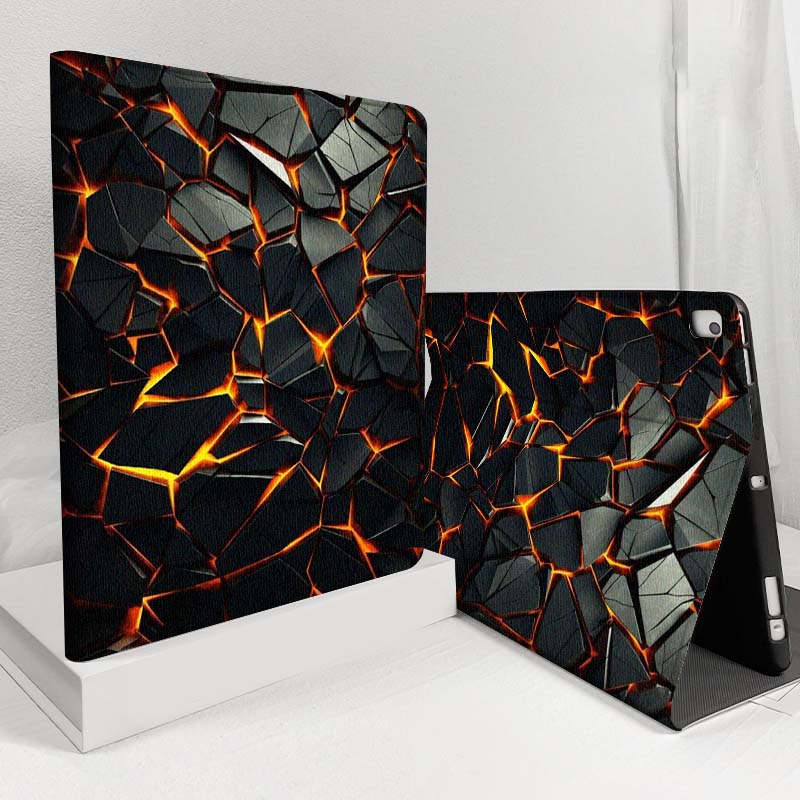 Art Lava Cracked Fire Glow For - đánh giá và giá Samsung Tablet S11 Accessories