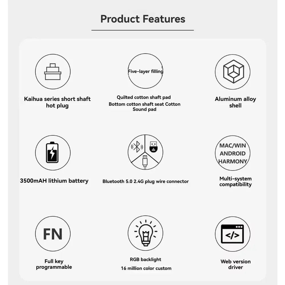 Keydous AJ68 Mechanical Keyboa - đánh giá và giá Tablet Accessories Gifts