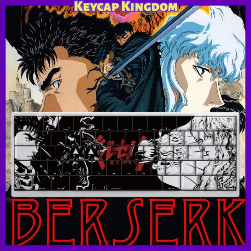 BERSERK Theme Anime Keycap 98  - đánh giá và giá Tablet Accessories Gifts