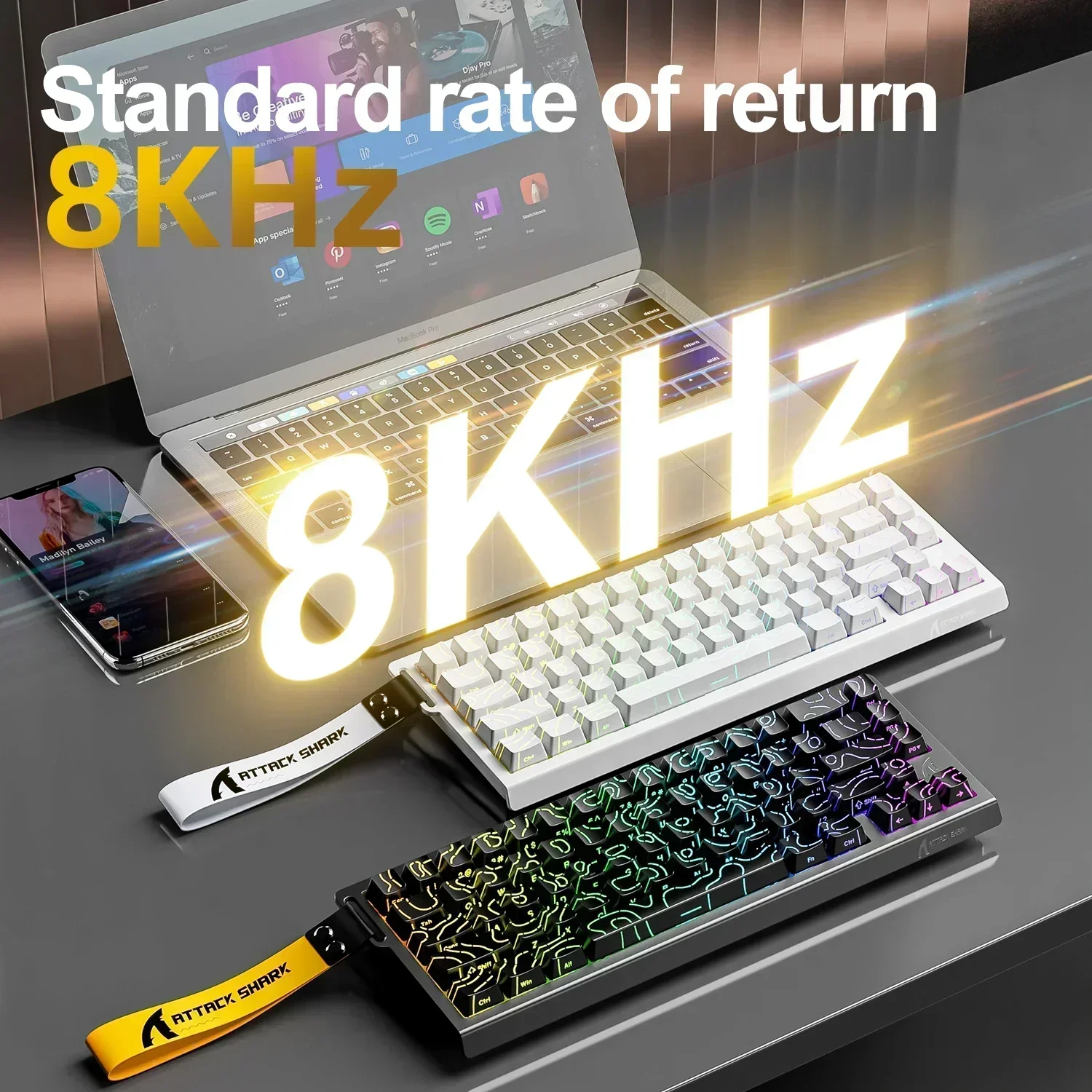 ATTACK SHARK X68HE Magnetic Me - đánh giá và giá Tablet Accessories Gifts